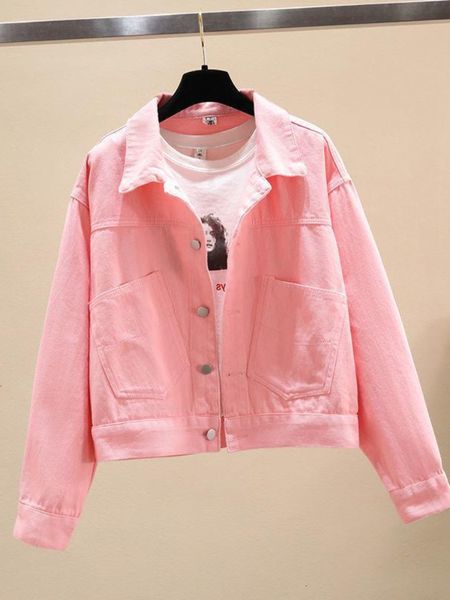women's jackets denim jacket's clothing in coats spring autumn loose jacket casual cardigan fashion pink outifits 230822, Black;brown
women's jackets denim jacket's clothing in coats spring autumn loose jacket casual cardigan fashion pink outifits 230822, Black;brown