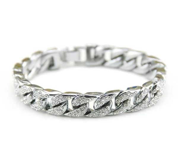 21cm hip hop iced out crystal gold silver plated link chain charm bracelets for men bangle jewelry7323525, Golden;silver
21cm hip hop iced out crystal gold silver plated link chain charm bracelets for men bangle jewelry7323525, Golden;silver