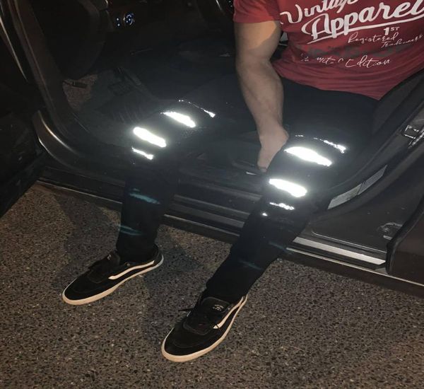 men039s jeans mens hip hop reflective slim fit clothing ripped with holes on the knee distressed denim joggers fashion7784021, Blue
men039s jeans mens hip hop reflective slim fit clothing ripped with holes on the knee distressed denim joggers fashion7784021, Blue