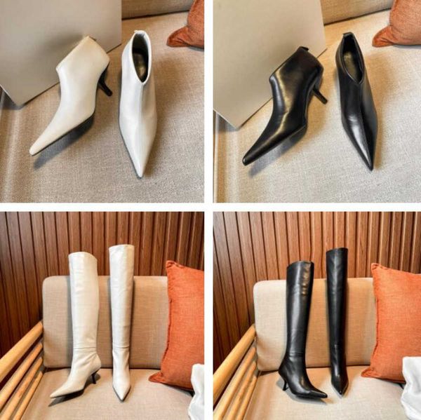 boot designer coco romy boots women fashion leather heel ankle booties rows cowskin pointed toe bootie, Black
boot designer coco romy boots women fashion leather heel ankle booties rows cowskin pointed toe bootie, Black