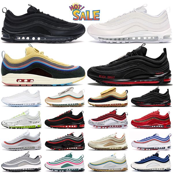 97 running shoes mens trainers 97s triple black white jesus sean wotherspoon bred undefeated gradient fade men women trainers outdoor sports
97 running shoes mens trainers 97s triple black white jesus sean wotherspoon bred undefeated gradient fade men women trainers outdoor sports