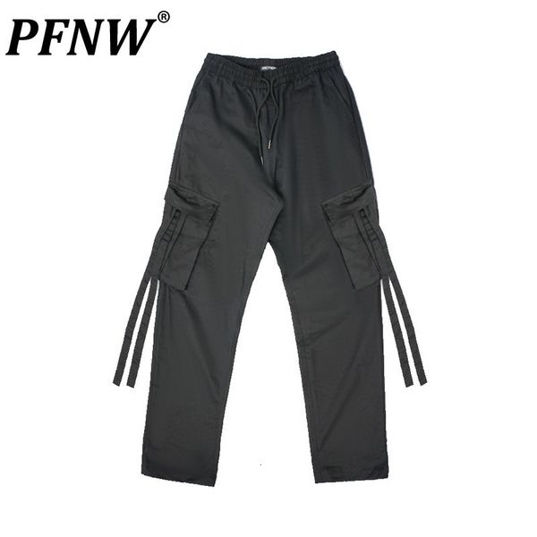 men s tracksuits pfnw autumn ribbon overalls fashion chic workwear straight tactical trousers casual pants china chic darkwear 12z1895 23082, Gray
men s tracksuits pfnw autumn ribbon overalls fashion chic workwear straight tactical trousers casual pants china chic darkwear 12z1895 23082, Gray