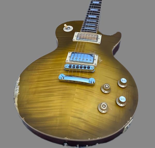 in stock greeny 1959 agedrelic electric guitar nitro finish one piece body and neck frets binding
in stock greeny 1959 agedrelic electric guitar nitro finish one piece body and neck frets binding
