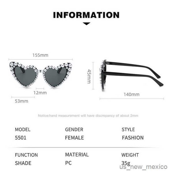 sunglasses 2023 fashionable heart-shaped pearl frame sunglasses women eyewear trending men cat eye sun glasses beach shades r230823, White;black
sunglasses 2023 fashionable heart-shaped pearl frame sunglasses women eyewear trending men cat eye sun glasses beach shades r230823, White;black