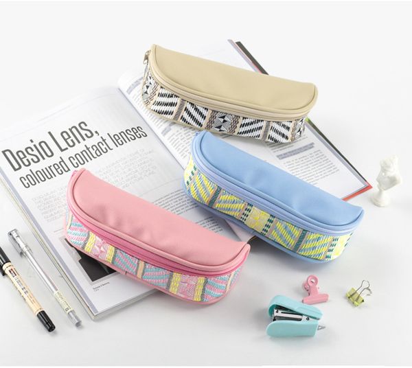 5pcs stuff sacks pu patchwork colorful large capacity waterproof protable multifunctional pencil bags mix color
5pcs stuff sacks pu patchwork colorful large capacity waterproof protable multifunctional pencil bags mix color
