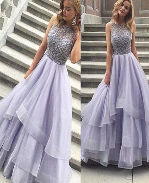 ball gown prom dresses beading bodice lavander sheer crew neckline ruffle puffy floor length evening dresses formal dresses 20181815900, Black
ball gown prom dresses beading bodice lavander sheer crew neckline ruffle puffy floor length evening dresses formal dresses 20181815900, Black