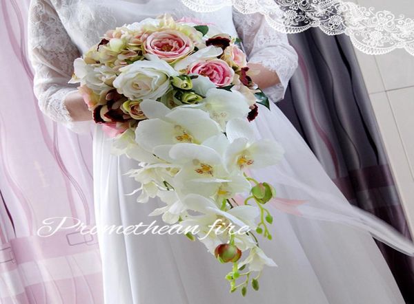 4 colors pearl crystal bridal bouquets flower pink waterfall wedding flower vintage handmade brooch bouquet de mariage1151294
4 colors pearl crystal bridal bouquets flower pink waterfall wedding flower vintage handmade brooch bouquet de mariage1151294