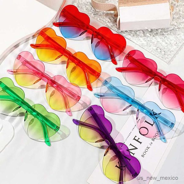 sunglasses frameless gradient heart glasses heart sunglasses goggles outdoor jelly sun protection sunglasses heart-shaped colorful glasses r, White;black
sunglasses frameless gradient heart glasses heart sunglasses goggles outdoor jelly sun protection sunglasses heart-shaped colorful glasses r, White;black