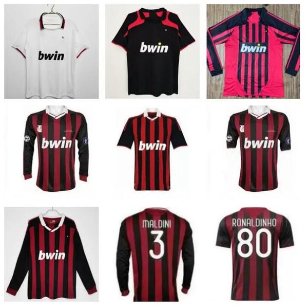 2007 2008 2009 2010 ac milans retro soccer jerseys vintage football shirt 07 08 09 10 classic maglia da calcio long sleeve maldini seedorf k, Black;yellow
2007 2008 2009 2010 ac milans retro soccer jerseys vintage football shirt 07 08 09 10 classic maglia da calcio long sleeve maldini seedorf k, Black;yellow