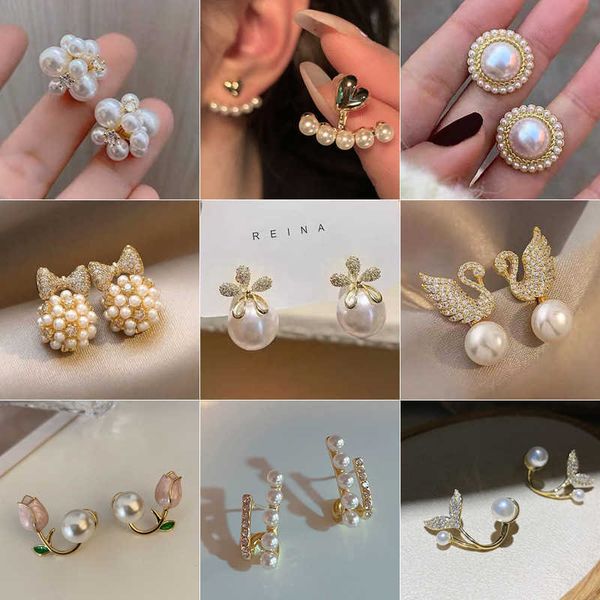 love pearl 925 silver needle earrings sweet tassel temperament flower earrings women's fashion gentle versatile earrings, Golden
love pearl 925 silver needle earrings sweet tassel temperament flower earrings women's fashion gentle versatile earrings, Golden