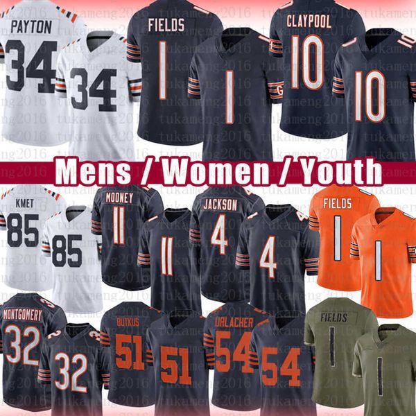 justin fields chase claypool football jersey walter payton darnell mooney jaquan brisker cole kmet eddie jackson david montgomery brian urla, Black;red
justin fields chase claypool football jersey walter payton darnell mooney jaquan brisker cole kmet eddie jackson david montgomery brian urla, Black;red