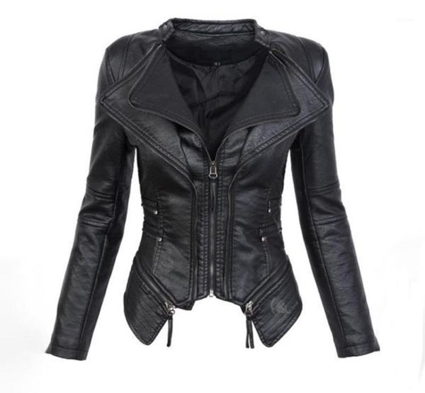 black gothic faux leather pu jacket women winter autumn fashion motorcycle coat punk zipper outerwear plus size fall3014341
black gothic faux leather pu jacket women winter autumn fashion motorcycle coat punk zipper outerwear plus size fall3014341