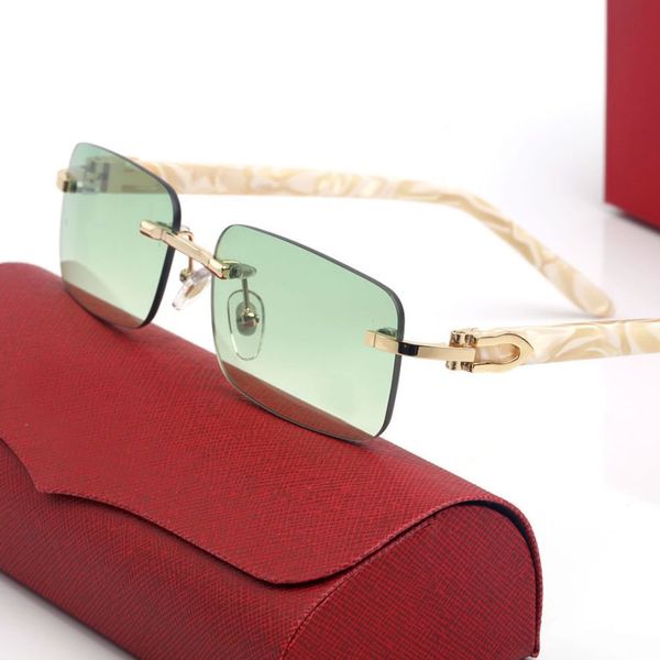 carti glasses men rimless sunglasses for women eyeglasses frameless goggle antireflection uv400 adumbral sunshade eyeshield eyewear mens sun, White;black
carti glasses men rimless sunglasses for women eyeglasses frameless goggle antireflection uv400 adumbral sunshade eyeshield eyewear mens sun, White;black