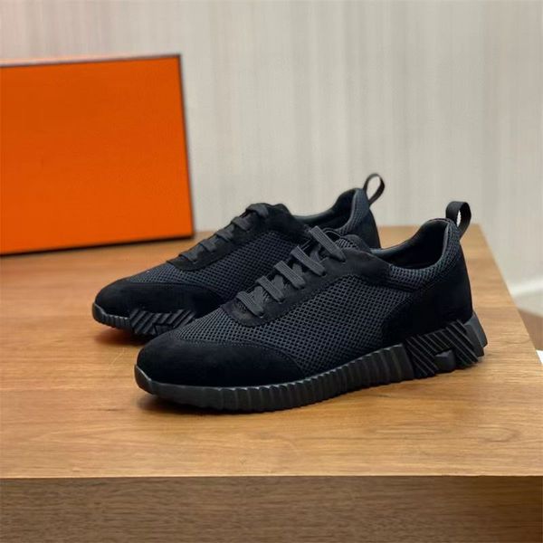 2023s/s men bouncing sneaker shoes calfskin leather & suede runner sports goatskin light sole low trainers chaussures de espadrilles eu38-46, Black
2023s/s men bouncing sneaker shoes calfskin leather & suede runner sports goatskin light sole low trainers chaussures de espadrilles eu38-46, Black