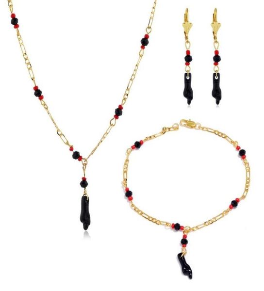 charm bracelets pulsera mano de azabache bebe18k gold filled lucky hand baby bracelet and necklace set for women girls gifts5000344, Golden;silver
charm bracelets pulsera mano de azabache bebe18k gold filled lucky hand baby bracelet and necklace set for women girls gifts5000344, Golden;silver
