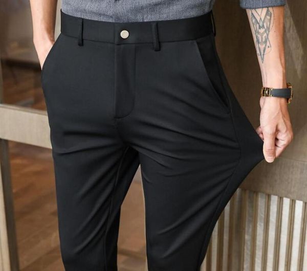 blackdark blue spring summer suit pants for men clothing 2022 slim fit business casual trousers formal wear 369151020, Black
blackdark blue spring summer suit pants for men clothing 2022 slim fit business casual trousers formal wear 369151020, Black