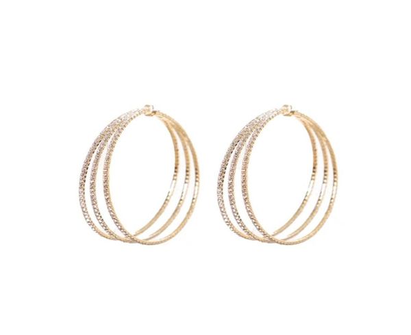 hoop earrings with three circle for lady women party wedding lovers gift engagement jewelry for bride6983423, Golden;silver
hoop earrings with three circle for lady women party wedding lovers gift engagement jewelry for bride6983423, Golden;silver