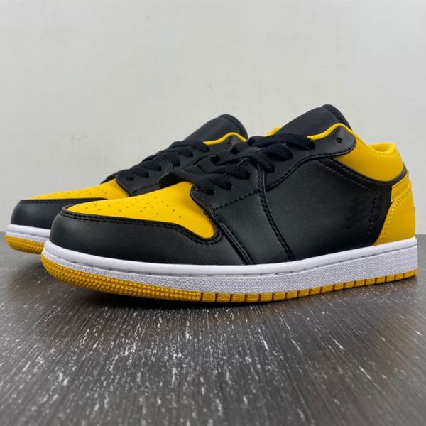jumpman 1 low yellow ochre black yellow 1s women men basketball shoes sports sneakers trainer size 36-46
jumpman 1 low yellow ochre black yellow 1s women men basketball shoes sports sneakers trainer size 36-46
