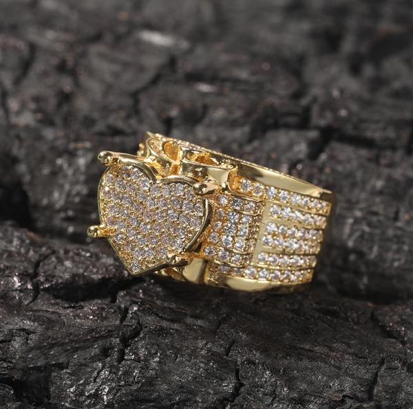 hip hop new men039s big love men ring famous brand iced out micro pave cz rings punk rap jewelry7787680, Silver
hip hop new men039s big love men ring famous brand iced out micro pave cz rings punk rap jewelry7787680, Silver