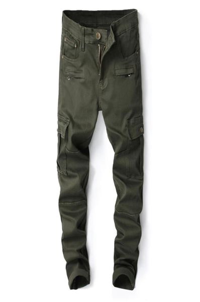 2018 new mens skinny ripped biker jeans multi pockets zippers cargo pant army green men039s pleated casual long fashion slim je7601676, Blue
2018 new mens skinny ripped biker jeans multi pockets zippers cargo pant army green men039s pleated casual long fashion slim je7601676, Blue