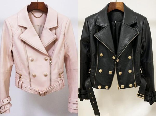 european and american classic lion buckle slim double zipper motorcycle pu leather jacket81185432197497, Black
european and american classic lion buckle slim double zipper motorcycle pu leather jacket81185432197497, Black
