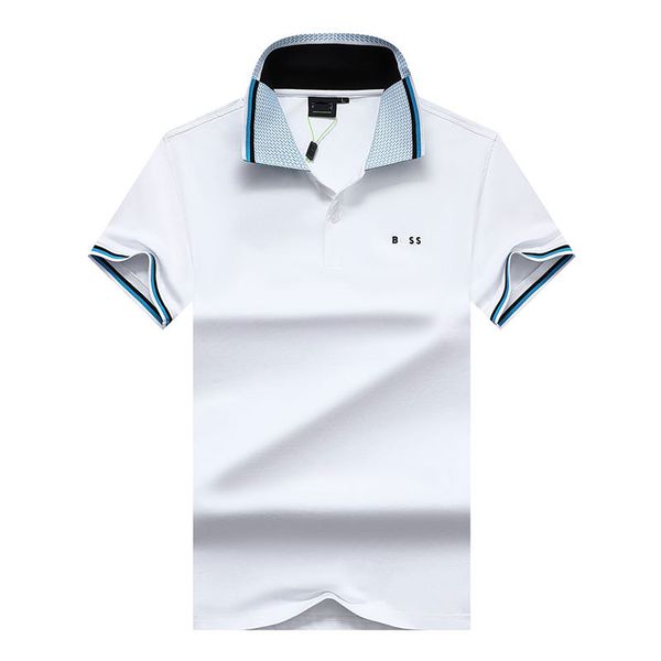 boss mens polo designer men polos luxury hugo logo casual short sleeve t shirt letter printing fashion loose neck sport solid ice silk half, White;black
boss mens polo designer men polos luxury hugo logo casual short sleeve t shirt letter printing fashion loose neck sport solid ice silk half, White;black