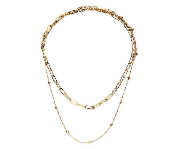 new fashion design stainless steel square paperclip chains choker necklaces for women double layer necklace jewelry valentine0391612714, Silver
new fashion design stainless steel square paperclip chains choker necklaces for women double layer necklace jewelry valentine0391612714, Silver