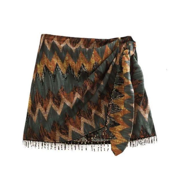 wholesale spring style skirt womens clothing floral prints knotted lace beaded tassels short half, Black
wholesale spring style skirt womens clothing floral prints knotted lace beaded tassels short half, Black
