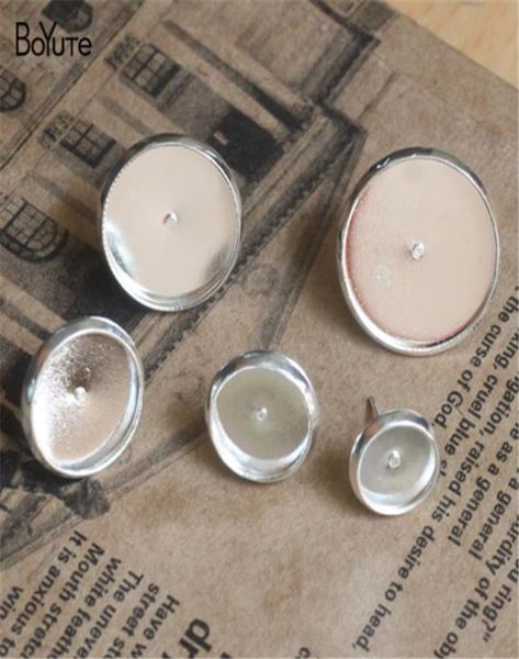 boyute 100pcs round 8mm 10mm 12mm 14mm 16mm cabochon base setting silver plated stud earring blank tray diy jewelry findings4048420, Slivery;crystal
boyute 100pcs round 8mm 10mm 12mm 14mm 16mm cabochon base setting silver plated stud earring blank tray diy jewelry findings4048420, Slivery;crystal