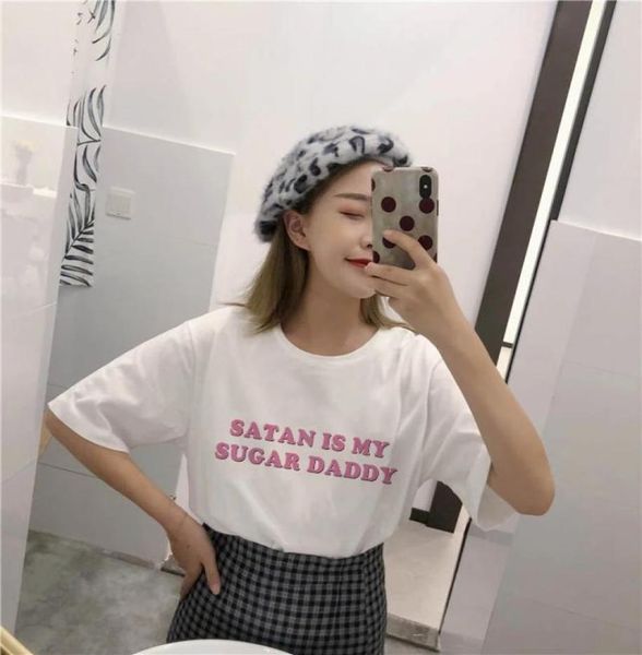 summer fashion tee satan is my sugar daddy tumblr girls shirt aesthetic clothing baby kawaii casual harajuku tshirt2498580, White
summer fashion tee satan is my sugar daddy tumblr girls shirt aesthetic clothing baby kawaii casual harajuku tshirt2498580, White