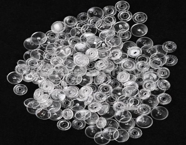200 sets clear resin snap buttons plastic snaps fasteners press studs size t5 caps81221481135855, Black
200 sets clear resin snap buttons plastic snaps fasteners press studs size t5 caps81221481135855, Black