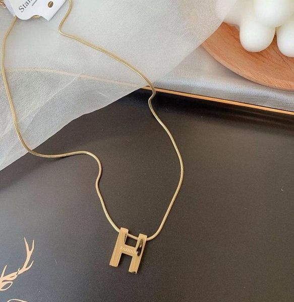 chains rose gold letter h necklace female temperament simple necklaces modification clavicle chain fashionable wear single product9509521, Silver
chains rose gold letter h necklace female temperament simple necklaces modification clavicle chain fashionable wear single product9509521, Silver