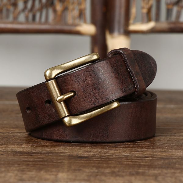 other fashion accessories 3 3cm pure cowhide genuine leather belts for men women brand strap male brass buckle jeans cowboy luxury designer, Silver
other fashion accessories 3 3cm pure cowhide genuine leather belts for men women brand strap male brass buckle jeans cowboy luxury designer, Silver