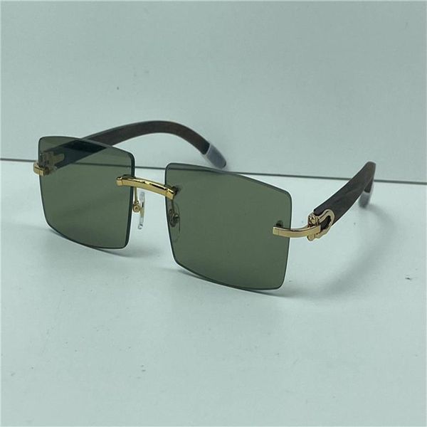 selling fashion design square sunglasses 0046 rimless frame spring wooden temples classic simple style uv400 protection glasses3030, White;black
selling fashion design square sunglasses 0046 rimless frame spring wooden temples classic simple style uv400 protection glasses3030, White;black