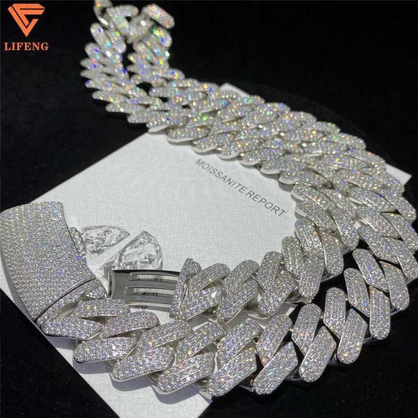 full iced out d color vvs moissanite cuban necklace bling round diamond hip hop jewelry 925 sterling silver men cuban link chain
full iced out d color vvs moissanite cuban necklace bling round diamond hip hop jewelry 925 sterling silver men cuban link chain