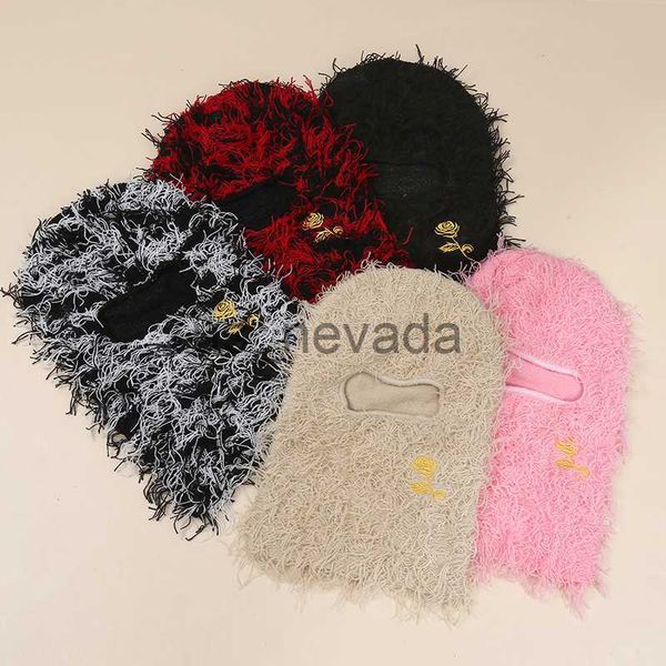 beanie/skull caps embroidered rose ballack rafah hat single hole autumn/winter warm mask knitted hat camo outdoor warm hat j230823, Blue;gray
beanie/skull caps embroidered rose ballack rafah hat single hole autumn/winter warm mask knitted hat camo outdoor warm hat j230823, Blue;gray