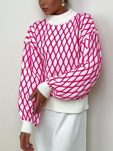 womens sweaters blue plaid womens turtleneck autumn winter thick warm knitted sweaters for women mock neck lantern sleeve striped jumpers 23, White;black
womens sweaters blue plaid womens turtleneck autumn winter thick warm knitted sweaters for women mock neck lantern sleeve striped jumpers 23, White;black
