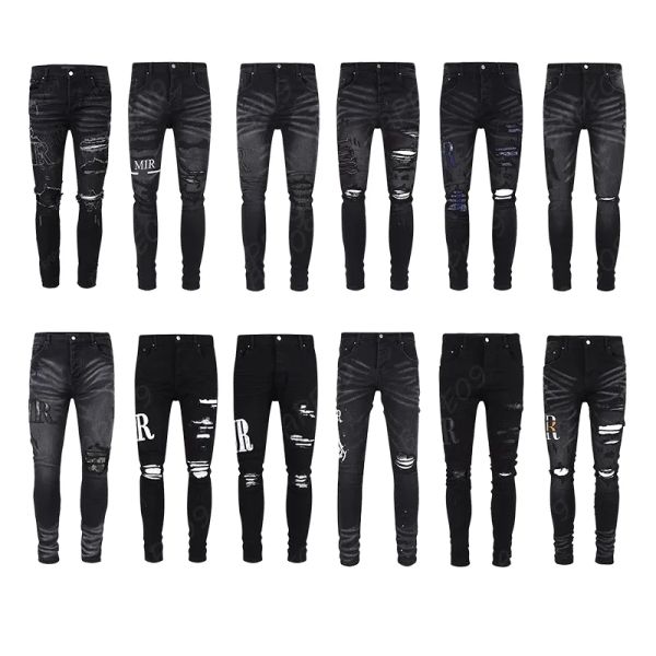 mens jeans designer distressed ripped skinny cowboy pant jeans rock revival trousers straight slim elastic denim fit moto pants trendy stree, Blue
mens jeans designer distressed ripped skinny cowboy pant jeans rock revival trousers straight slim elastic denim fit moto pants trendy stree, Blue
