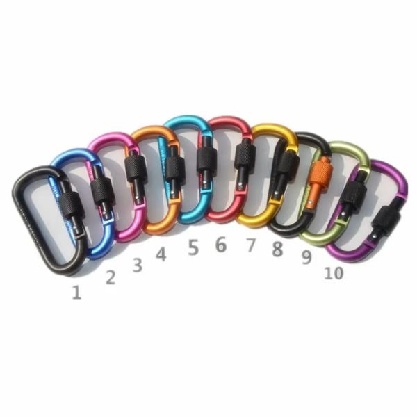 thickened diameter 8cm colorful aluminum alloy d styles climbing button with lock carabiner keychain hanging hook camping zz
thickened diameter 8cm colorful aluminum alloy d styles climbing button with lock carabiner keychain hanging hook camping zz