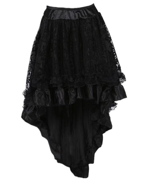 women retro ruffle skirts lolita floral lace overlay and voluminous layered hilo mini skirt plus size party corset costume skirt3426116, Black
women retro ruffle skirts lolita floral lace overlay and voluminous layered hilo mini skirt plus size party corset costume skirt3426116, Black