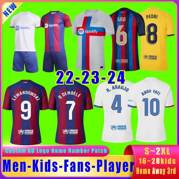 22 23 24 lewandowski barcelona soccer jerseys gavi 2023 2024 pedri ansu fati camiseta football jersey fans player women kids uniformthai edi, Black;yellow
22 23 24 lewandowski barcelona soccer jerseys gavi 2023 2024 pedri ansu fati camiseta football jersey fans player women kids uniformthai edi, Black;yellow