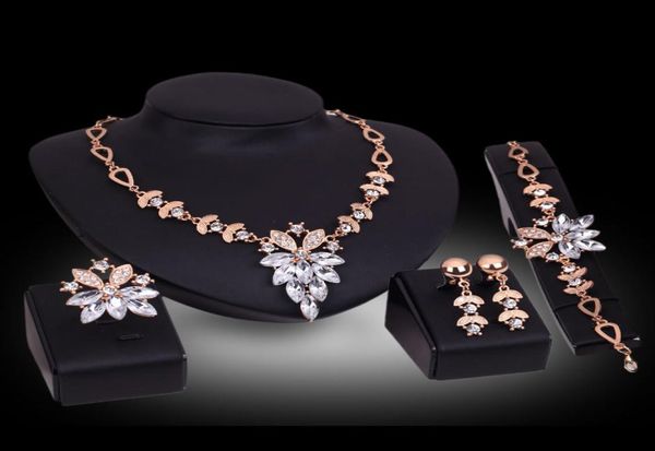 fashion frican classic jewelry18k gold plated rubyclear crystal necklace earrings bracelet ring wedding party jewelry set2563206, Slivery;golden
fashion frican classic jewelry18k gold plated rubyclear crystal necklace earrings bracelet ring wedding party jewelry set2563206, Slivery;golden
