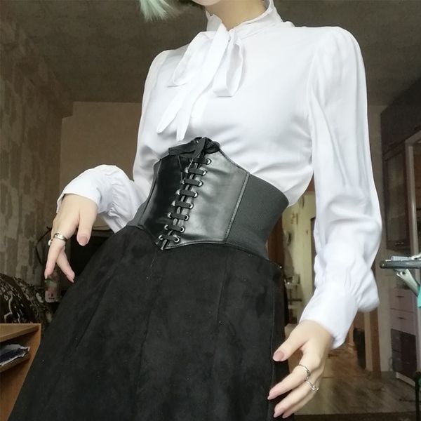 neck tie set fashion corset wide belts pu leather slimming body waistband for women elastic waist belt cinto feminino ceinture femme 230822, Black;blue
neck tie set fashion corset wide belts pu leather slimming body waistband for women elastic waist belt cinto feminino ceinture femme 230822, Black;blue