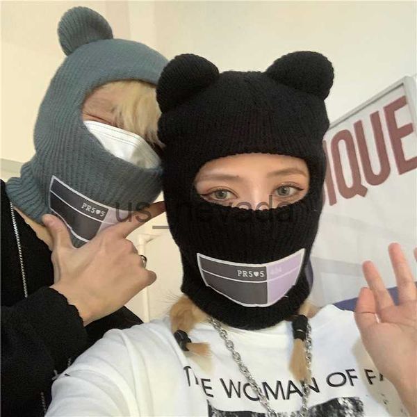 beanie/skull caps ins funny windproof mask autumn and winter warm cover head cold hat little bear ear knitted men's and women's wo, Blue;gray
beanie/skull caps ins funny windproof mask autumn and winter warm cover head cold hat little bear ear knitted men's and women's wo, Blue;gray