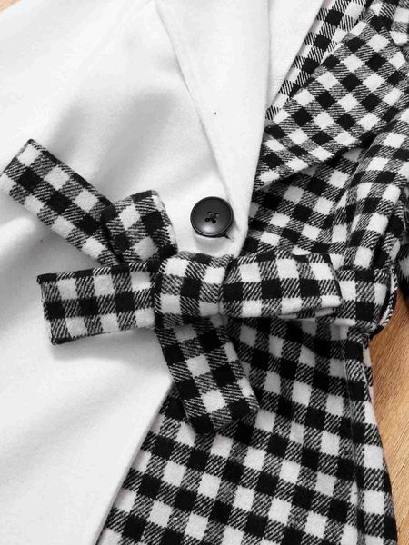 clothing sets 2-7t infant kids baby girls 3pcs clothes set long sleeve plaid patchwork coat flare pants hats spring autumn r230823, White
clothing sets 2-7t infant kids baby girls 3pcs clothes set long sleeve plaid patchwork coat flare pants hats spring autumn r230823, White