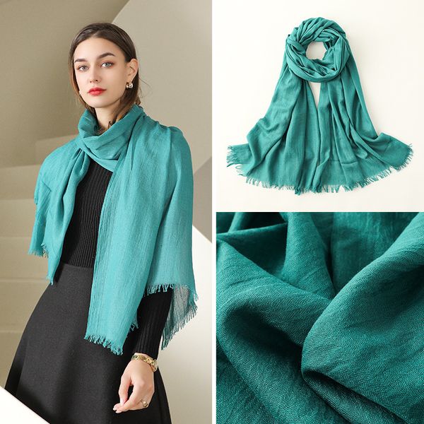 scarves fashion soft linen cotton scarf shawls muslim large hijab plain wraps headband long 190100cm 1pc retail 230823, Blue;gray
scarves fashion soft linen cotton scarf shawls muslim large hijab plain wraps headband long 190100cm 1pc retail 230823, Blue;gray