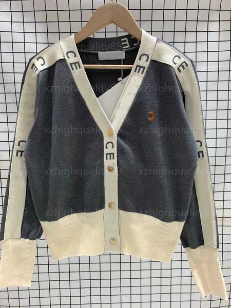 sweaters womens designer cardigan women knit sweater jacket fashion letter printed trim long sleeve v-neck waist slimming knitwear designer, White;black
sweaters womens designer cardigan women knit sweater jacket fashion letter printed trim long sleeve v-neck waist slimming knitwear designer, White;black
