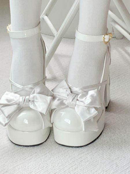 dress shoes pink sweet lolita mary janes shoe japanese princess kawaii high heels female bow french vintage platform 2023 230823, Black
dress shoes pink sweet lolita mary janes shoe japanese princess kawaii high heels female bow french vintage platform 2023 230823, Black