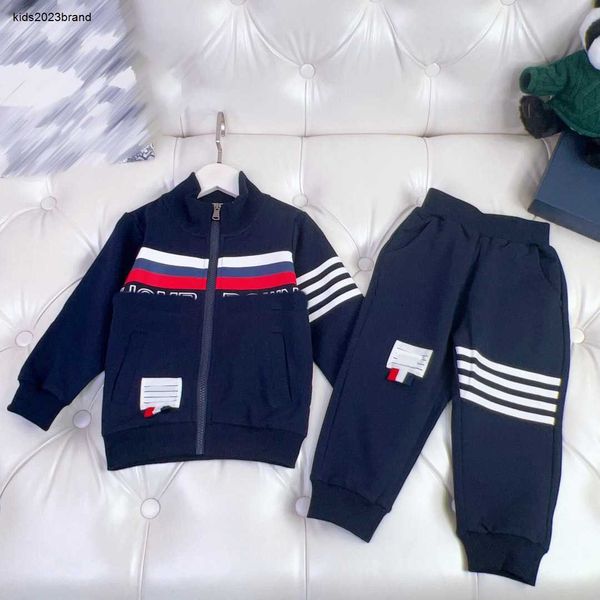 tracksuits designer kids autumn suits size 90-150 cm 2pcs multi color striped decorative long sleeved jacket and sports pants aug22, White
tracksuits designer kids autumn suits size 90-150 cm 2pcs multi color striped decorative long sleeved jacket and sports pants aug22, White