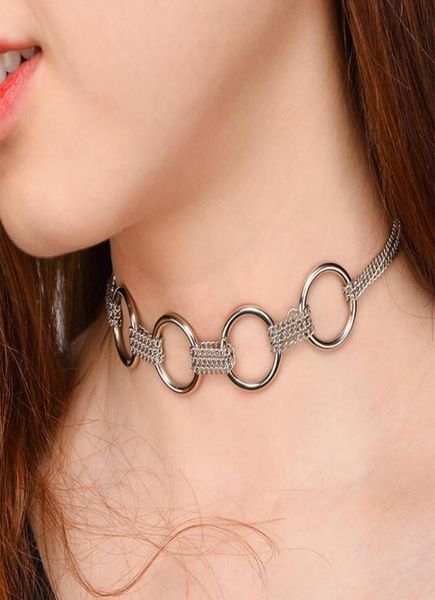 chokers 1 pcs circle chain link alloy choker collar necklace clavicle jewelry for women1076548, Golden;silver
chokers 1 pcs circle chain link alloy choker collar necklace clavicle jewelry for women1076548, Golden;silver